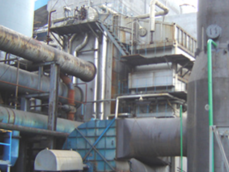 三角镇锅炉钢板案例